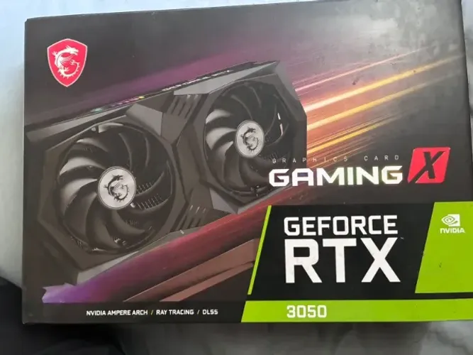 Placa de Video RTX 3050 8gb MSI