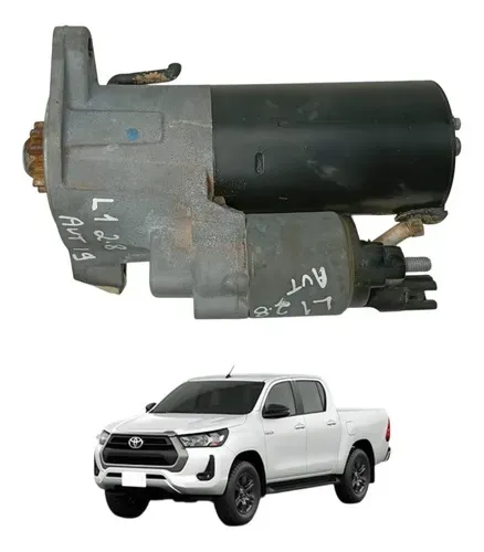Motor Partida Toyota Hilux 2.8 Automática 2016 2021