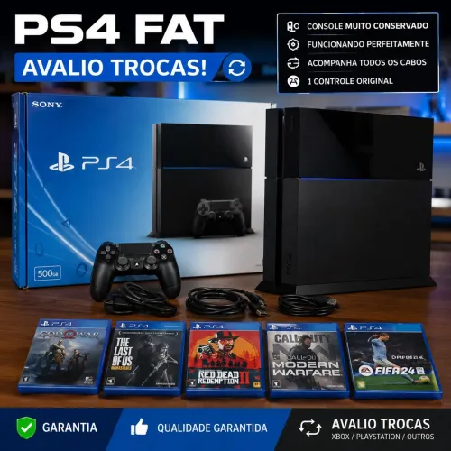 PS4 + 600 reais de volta ps3