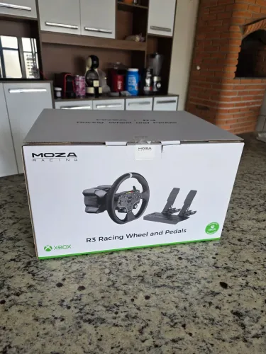 Bundle MOZA RACING R3 COMPLETO MUITO NOVO