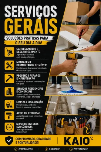 ? SERVIÇOS GERAIS EM CAMPINAS E REGIÃO ?
