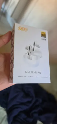 Fone De Ouvido Qcy Ht08 Melobuds Pro Anc Multiponto
