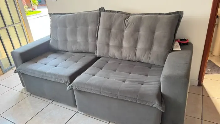 Sofá cama retrátil