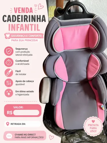 Cadeirinha para carro 