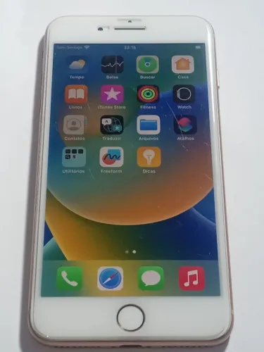 iPhone 8 plus Rose 64GB bem novo nuca foi aberto já com película 