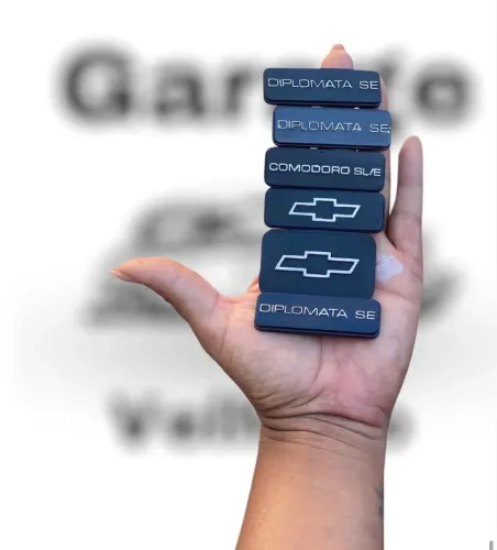 Emblemas e gravatas Opala/ Caravan 