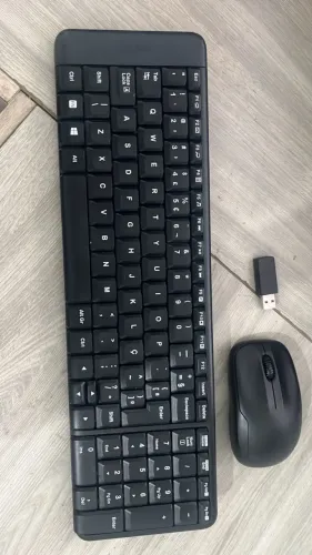 kit teclado e mouse logitech