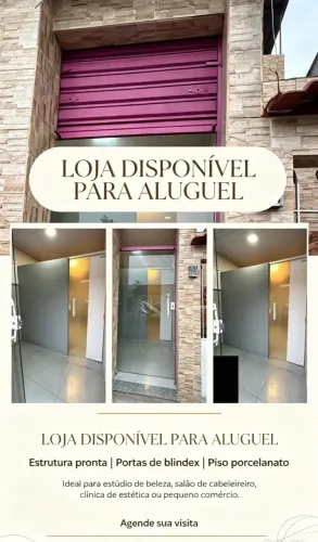 ALUGO LOJA COMERCIAL