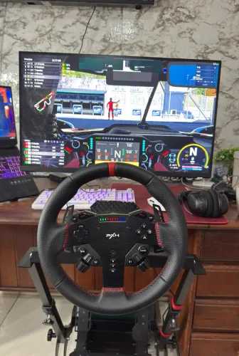 Volante direct drive simulador PXN VD4 + Cockpit PXN