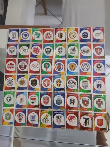 Figurinhas Escudos copa 2026