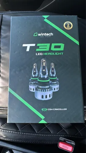 KIT DE LAMPADA FAROL SUPER LED BRANCA 9005