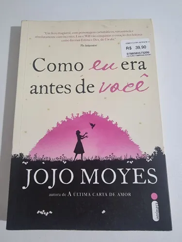 Livro- Como eu era Antes de Você