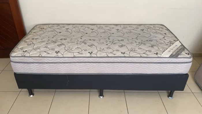 CAMA BOX DE SOLTEIRO ORTOBOM