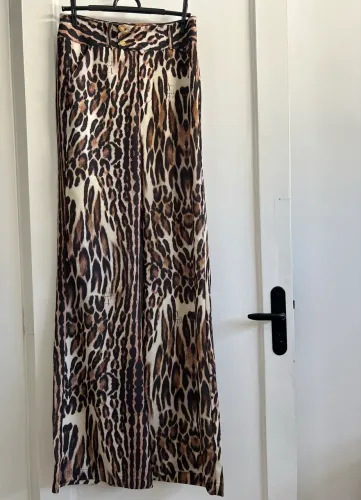 Calça social animal print