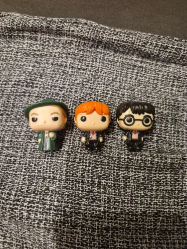 Kit 3 mini funkos HP