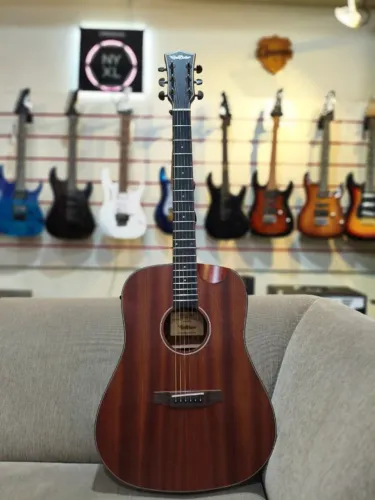 Violão Elétrico Aço Redburn RB200 All Mahogany Mogno c/ Fishman Presys (NOVO!)