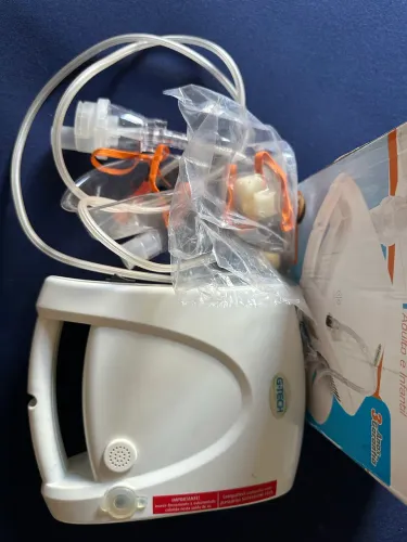 Inalador E Nebulizador Nebcom V Branco - G-tech