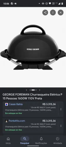Churrasqueira George forman