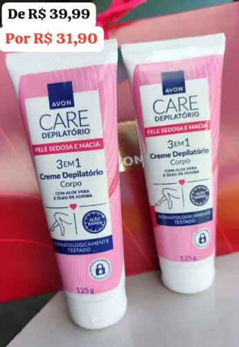Creme depilatório para o corpo 