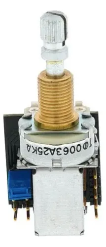 Potenciometro Emg 25k Push Pull Sem Solda tw switch Made Usa
