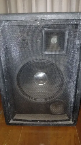 Caixa de som falante keybass 15 polegadas + Twitter + corneta entrada 10