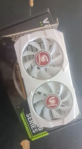 Placa de video Rx 580 8gb branca