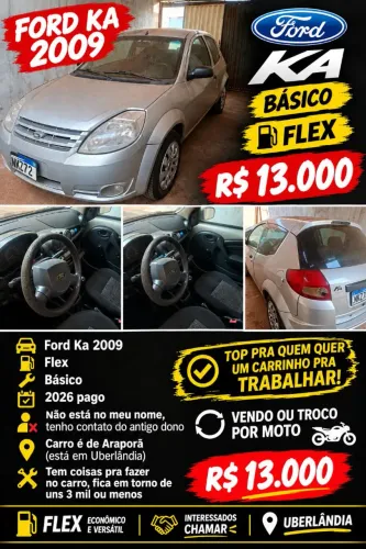 Ford KA 1.0 8v/1.0 8V ST Flex 3P 2009