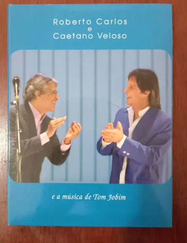 DVD Roberto Carlos e Caetano Veloso e a Música  de Tom Jobim