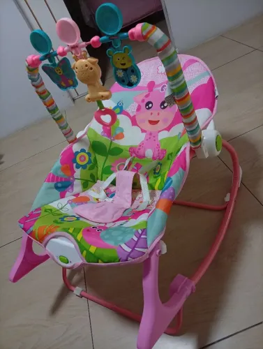 CADEIRINHA DE DESCANSO MUSICAL BEBÊ 