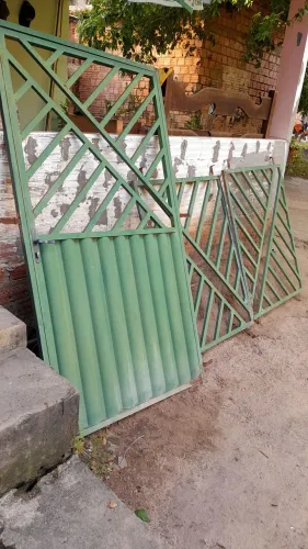 Portão com gradiados