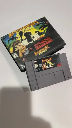 Jogo  Prehistorik Man Super Nintendo (SNES) + Caixa - Raro/Clássico!