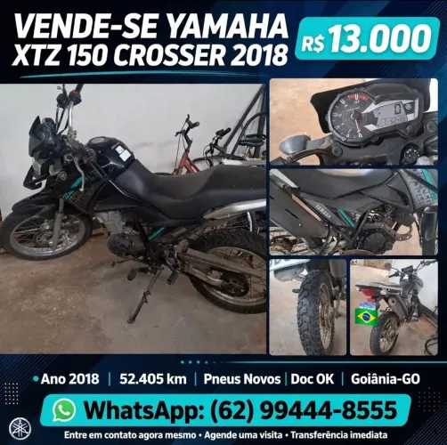 Moto Yamaha crosser 150
