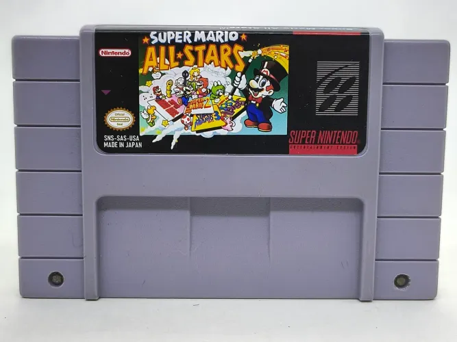 Super Mario ALL-STARS original (RELABELS) - Super Nintendo