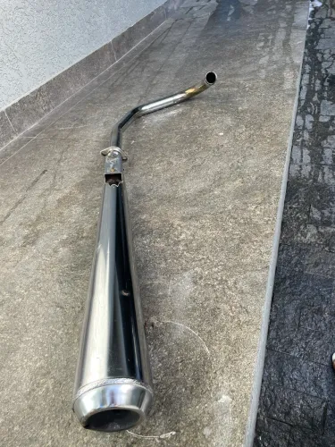 Escapamento estralador polimet titan 150