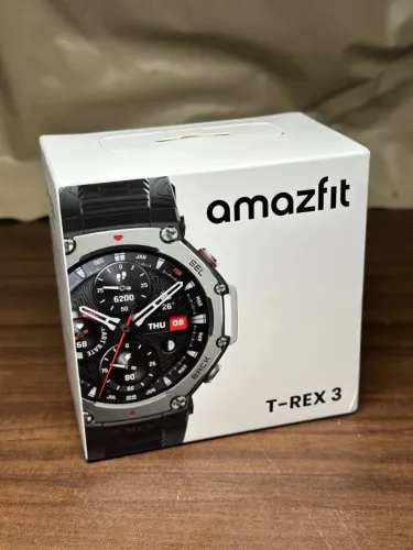Xiaomi Amazfit T Rex 3 Lacrado ! Bateria até 27 dias, 32GB GPS IOS/Android Certif. Militar