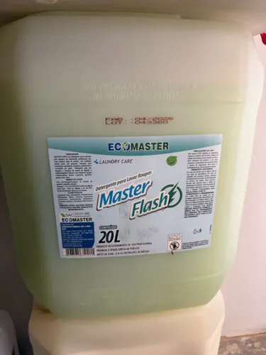 Detergente 20L+ Amaciante Profissional 20L Eco Master
