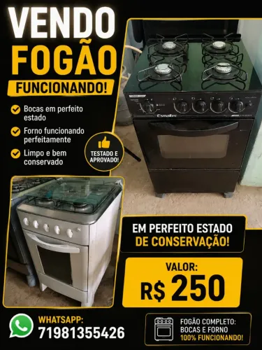 Fogao testamos diversos modelos
