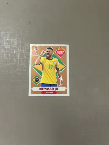 Figurinha Neymar legend copa do mundo 2022