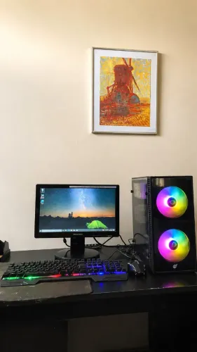 Pc gamer completo, Processador core i5, 10gb de memoria, 500gb, placa de video top, leia!