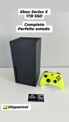 Xbox Series X Memória 1TB SSD!! (Aceito Cartão)