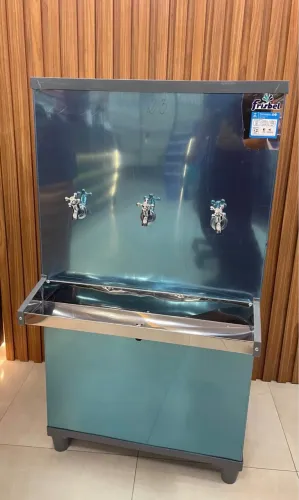 Bebedouro de água Frisbel 100 litros coluna 100L aço inoxidável