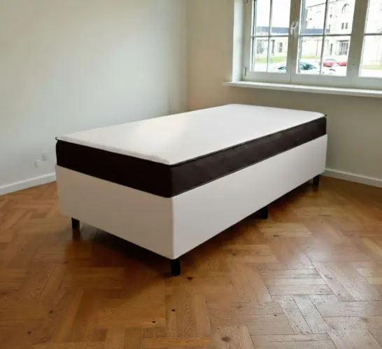 Cama box solteiro conjugada em molas.Entrego