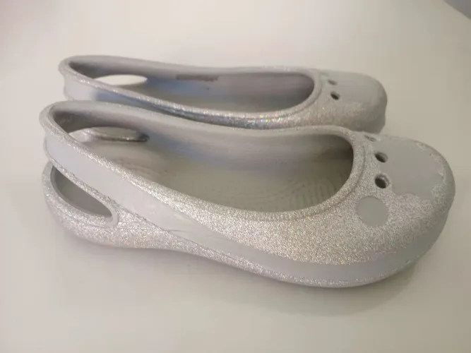 Desapego Crocs Genna com gliter C10