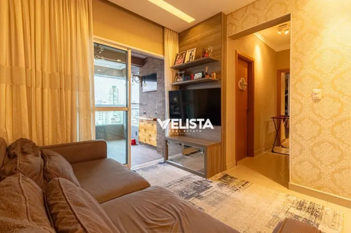 Apartamento com Varanda Gourmet, 2 dormitórios à venda, 80 m² por R$ 899.000 - José Menino