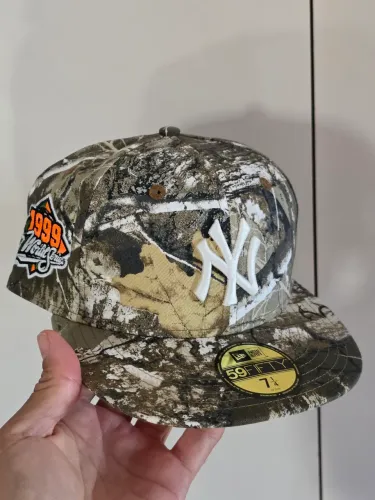 Bone yankees realtree tamanho 7 1/4