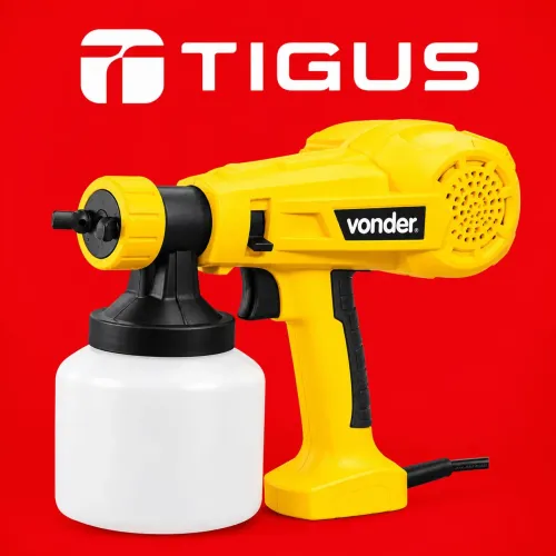 Pistola de pintura elétrica vonder promoção entrego novo lacrado 