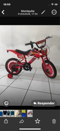 Bike Moto Cross Unitoys, infantil!