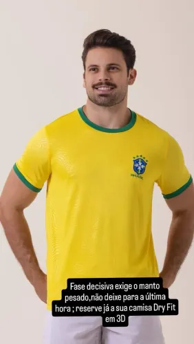 Camisa do Brasil atacado 