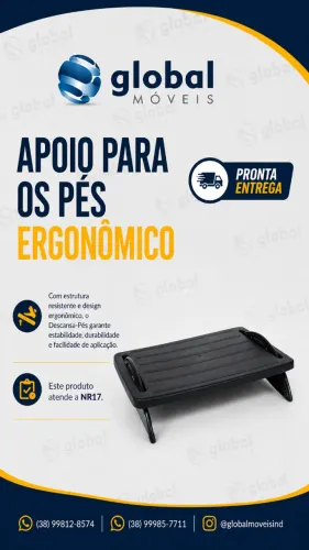 Apoio para pés