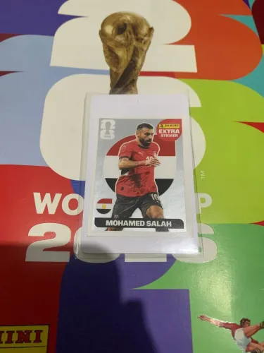 Figurinha Legend MOHAMED SALAH Prata + Tag NFC de Identificação